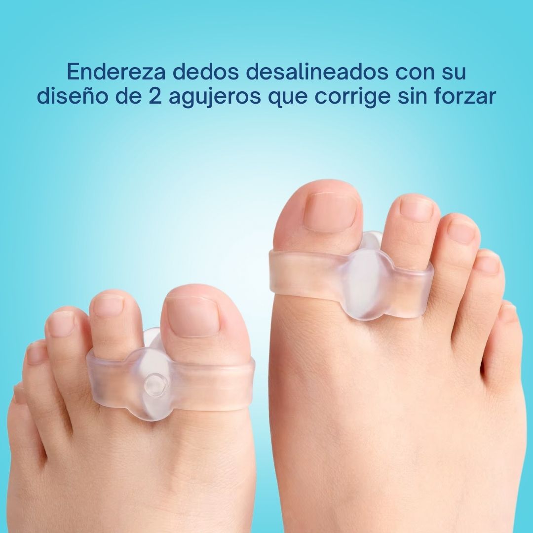 Divisores de Dedos en Silicone Ultra Suaves