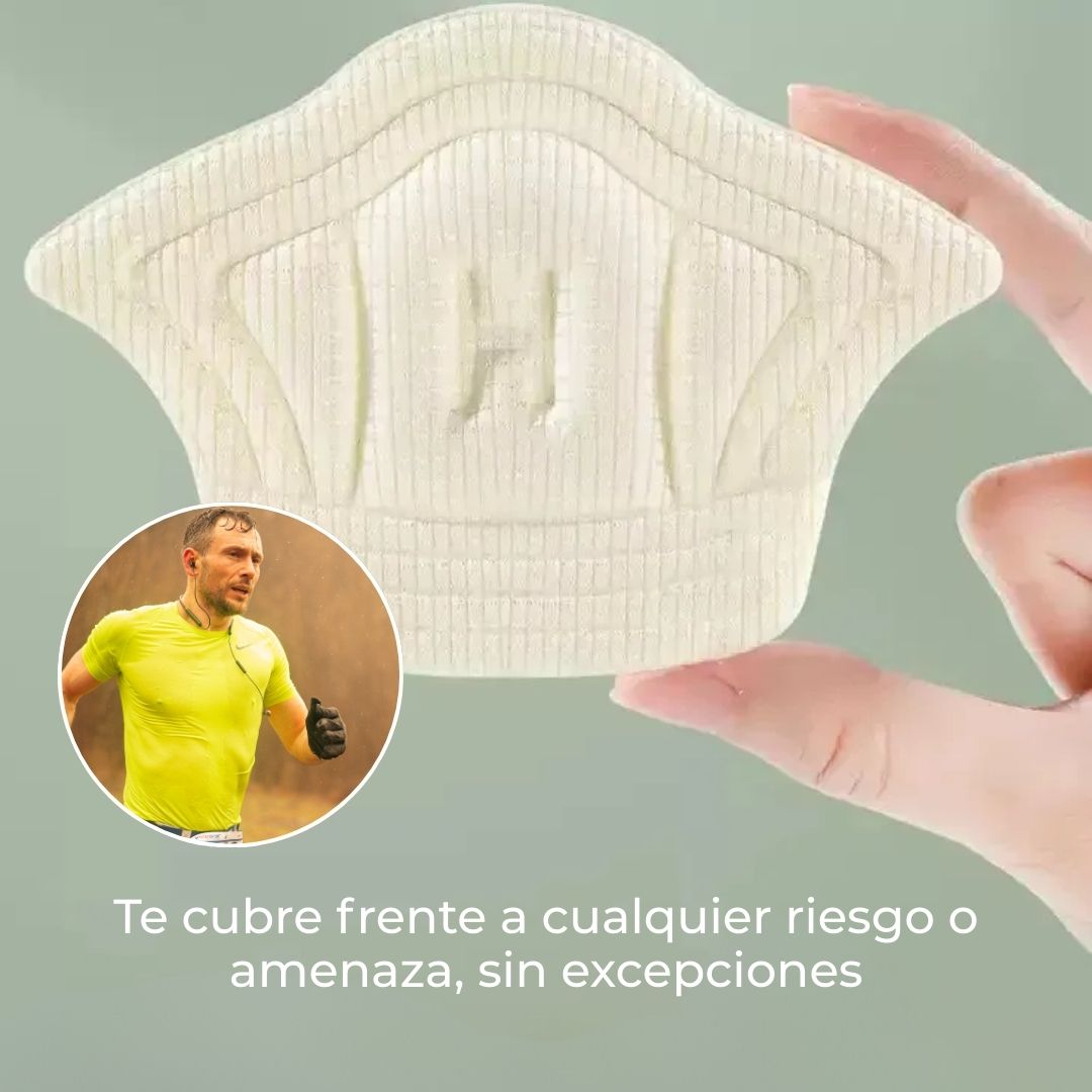 Almohadillas de Tacón Ajustable para Zapatos - 10pcs