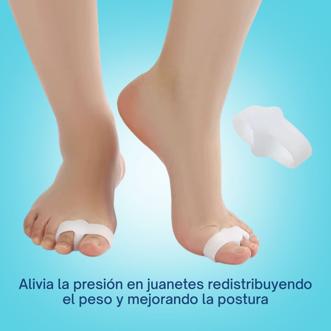 Divisores de Dedos en Silicone Ultra Suaves