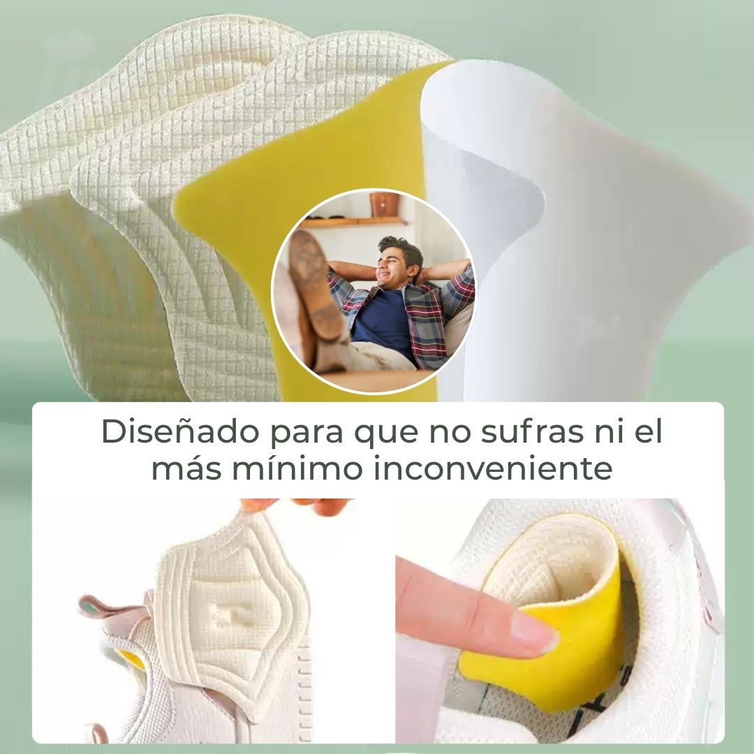 Almohadillas de Tacón Ajustable para Zapatos - 10pcs