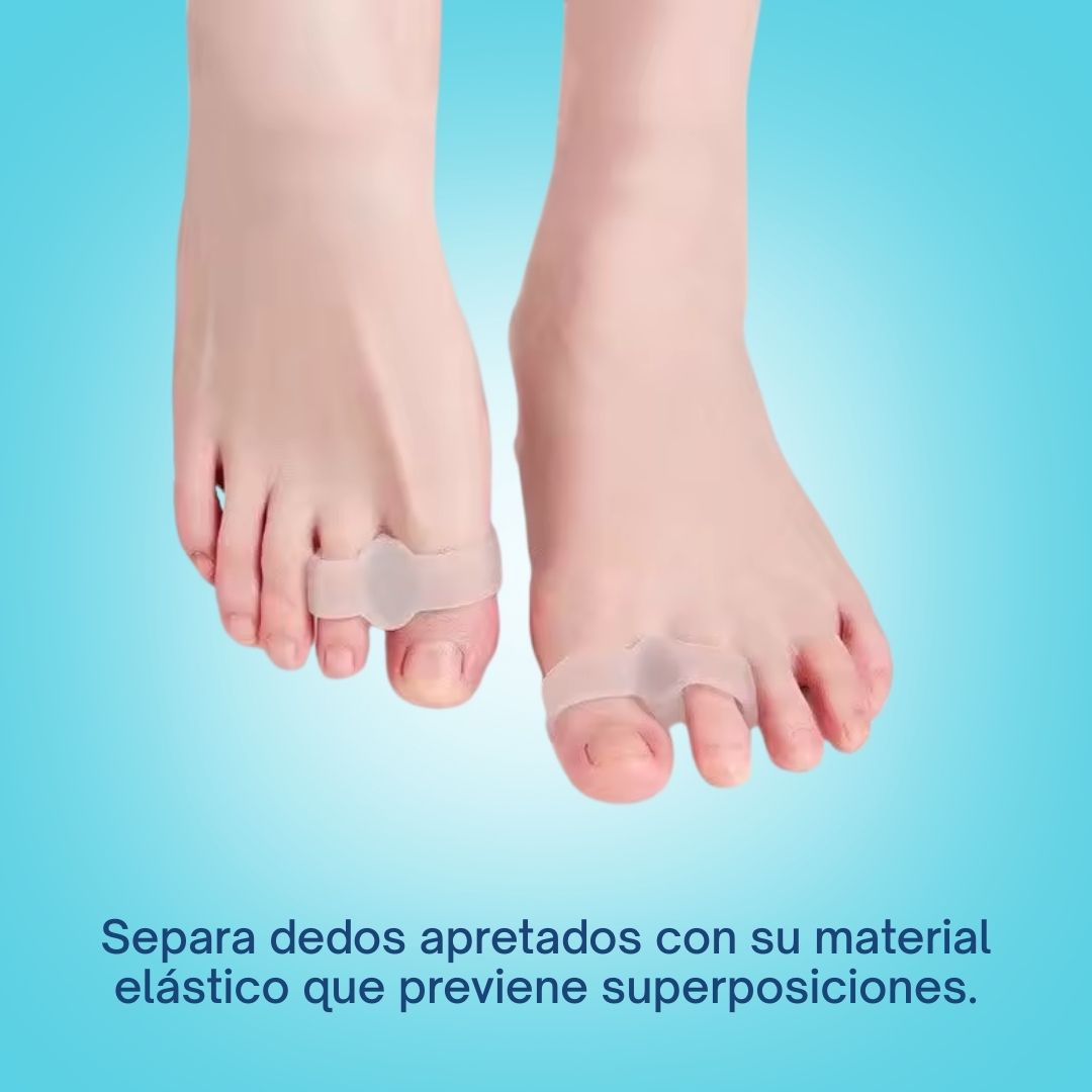 Divisores de Dedos en Silicone Ultra Suaves