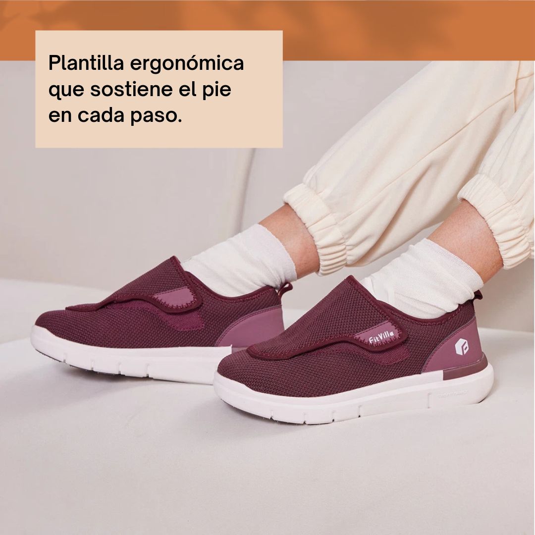 Fitville™ Zapatos Ortopédicos para Pies Hinchados y Diabéticos