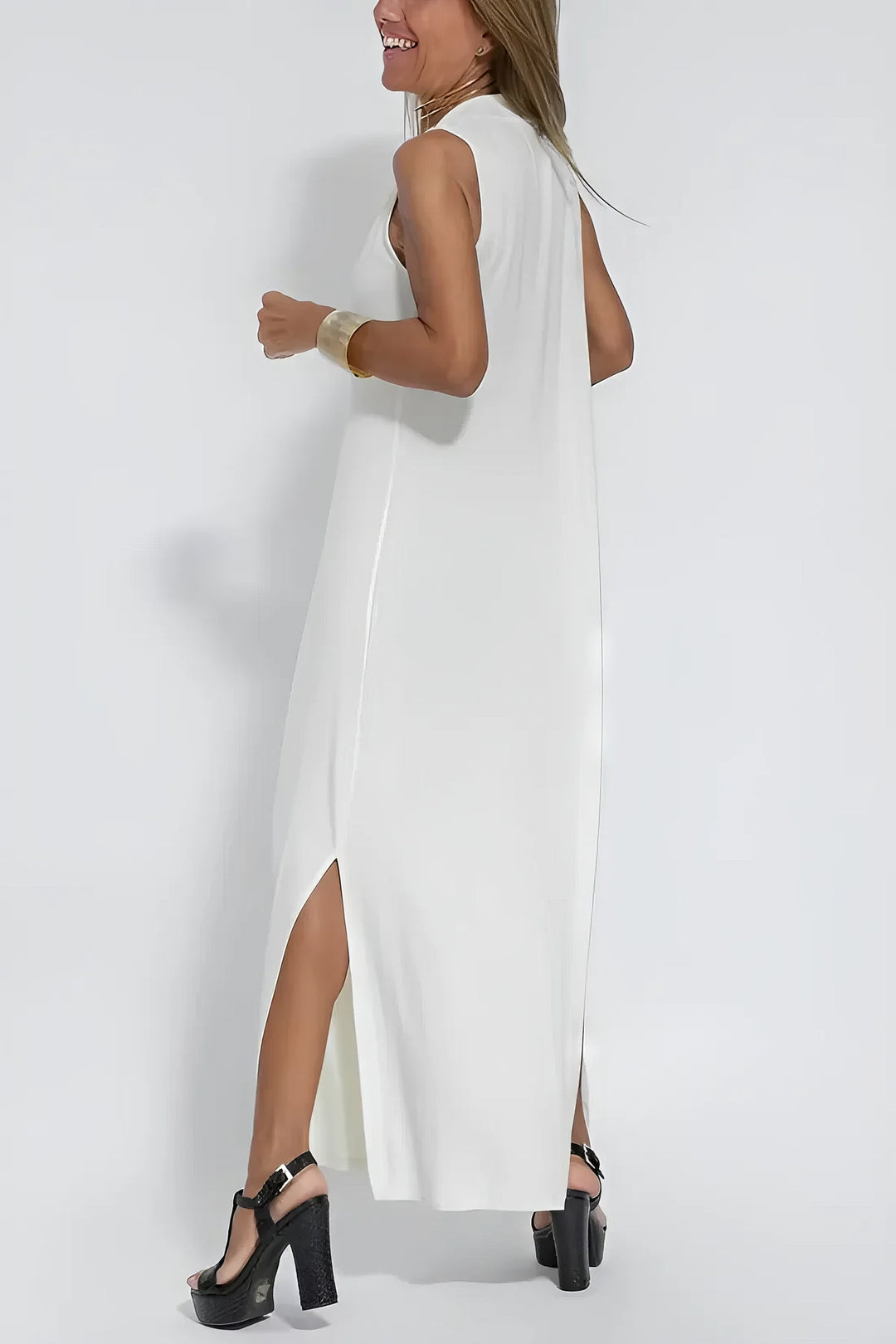 Ava™ | Elegante vestido largo + cárdigan a juego de REGALO