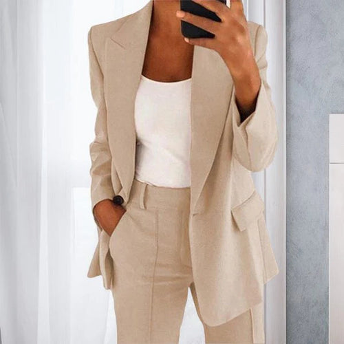 LEYLA™ - Chaqueta Lisa de Mujer