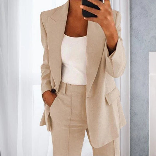 LEYLA™ - Chaqueta Lisa de Mujer