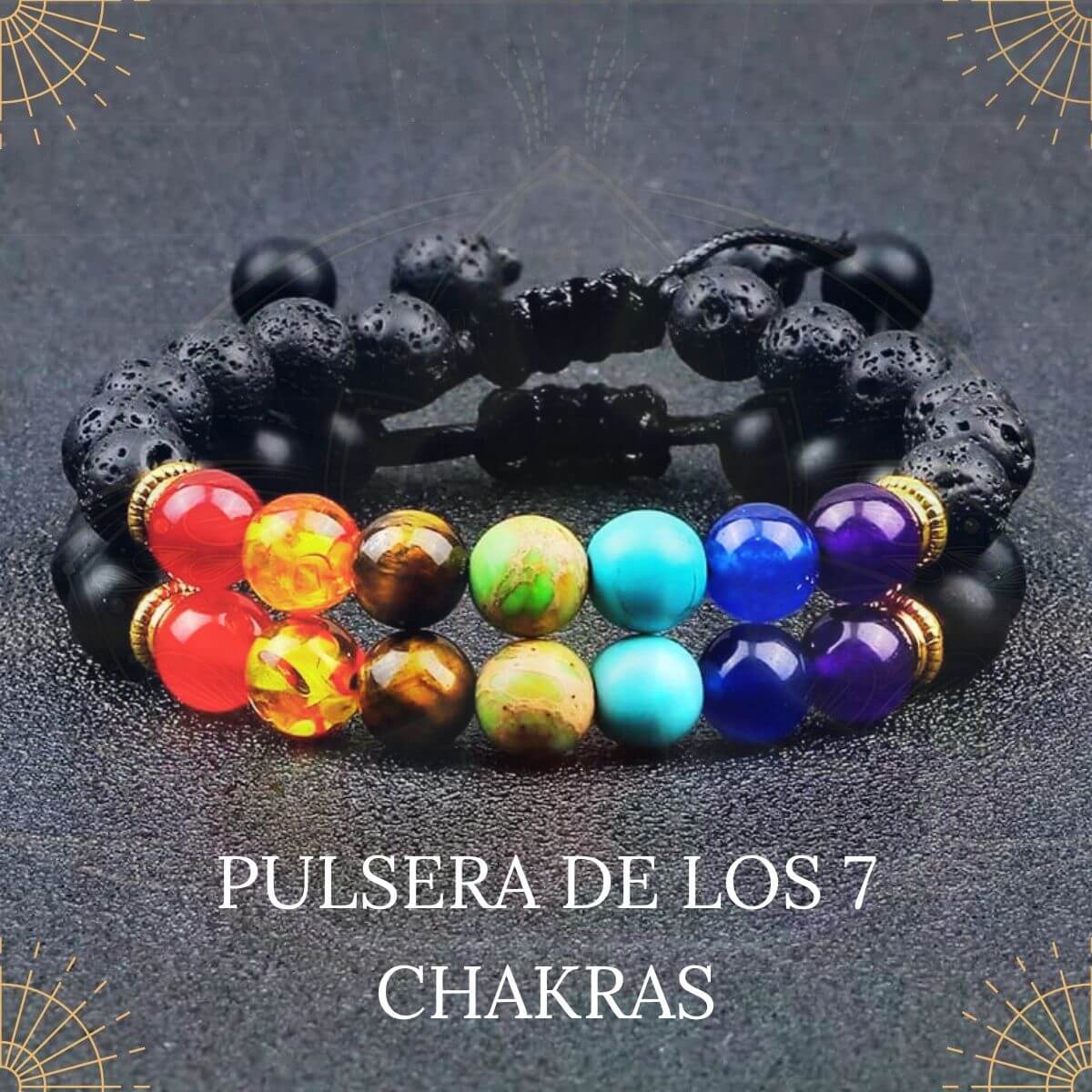 Pulsera 7 Chakras 🧘🏽‍♀️Equilibra energía