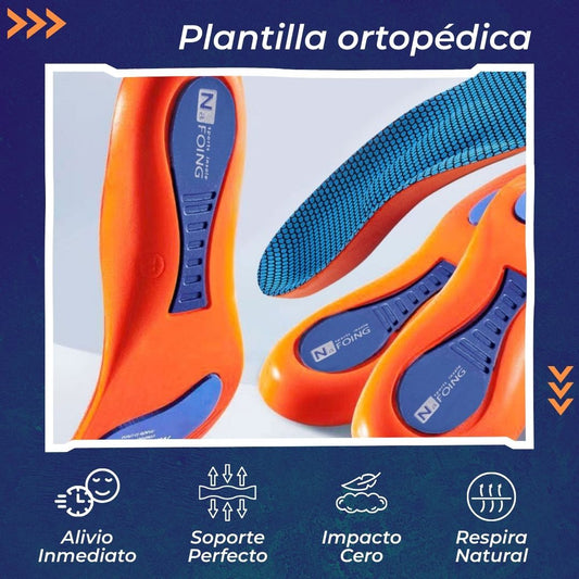 Plantilla Ortopédica Soporte y Comodidad para Tus Pies