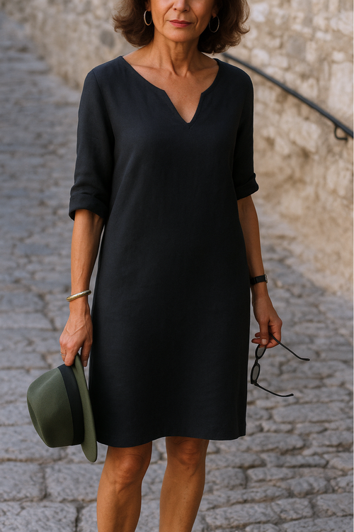 Ria™ | Elegante vestido con escote en V
