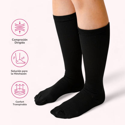Advanced Wide Compression Socks for Everyday Use and Comfort
