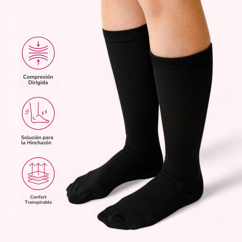 Advanced Wide Compression Socks for Everyday Use and Comfort