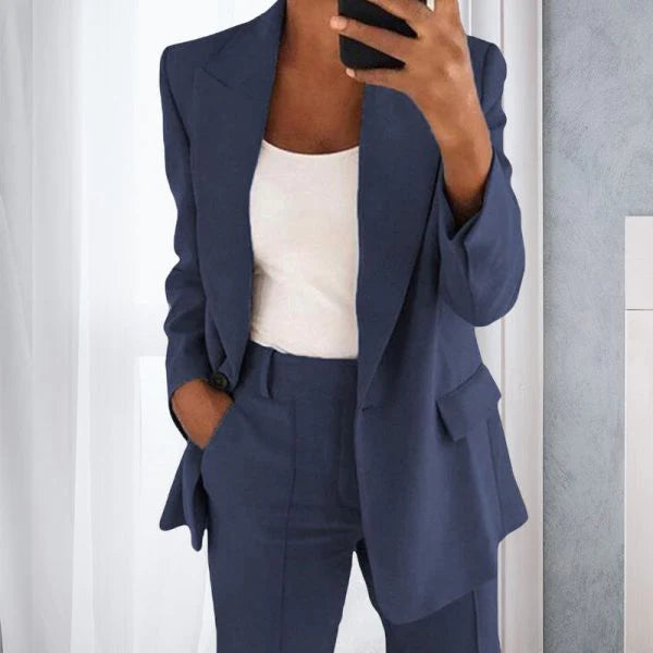 LEYLA™ - Chaqueta Lisa de Mujer
