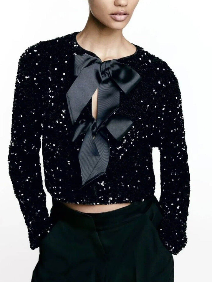 Chaqueta Liza™ Elegante de Lentejuelas