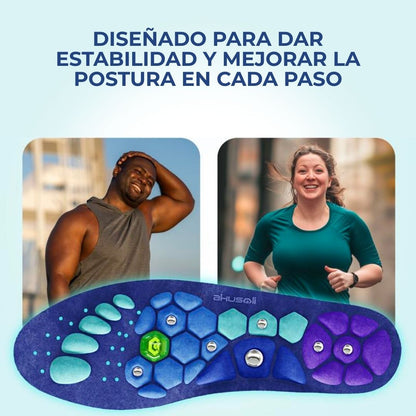 Plantillas con Absorción de Impactos para Comodidad Todo el Día