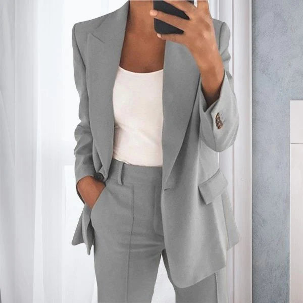 LEYLA™ - Chaqueta Lisa de Mujer