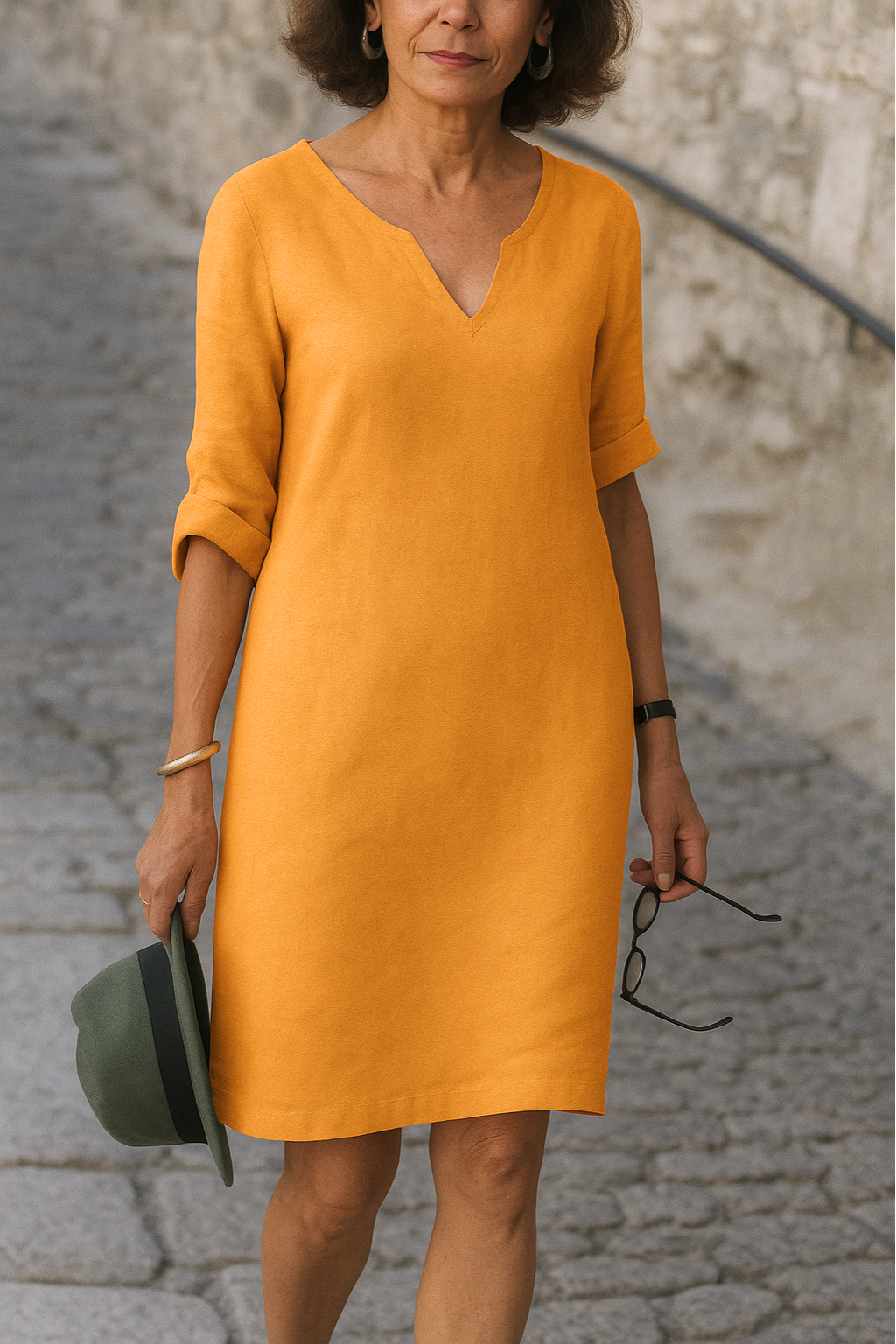 Ria™ | Elegante vestido con escote en V
