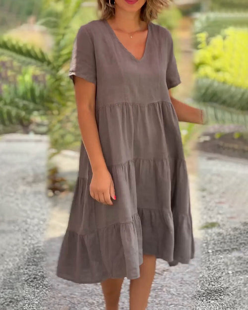 Nathalie™ | Vestido ligero con escote en pico
