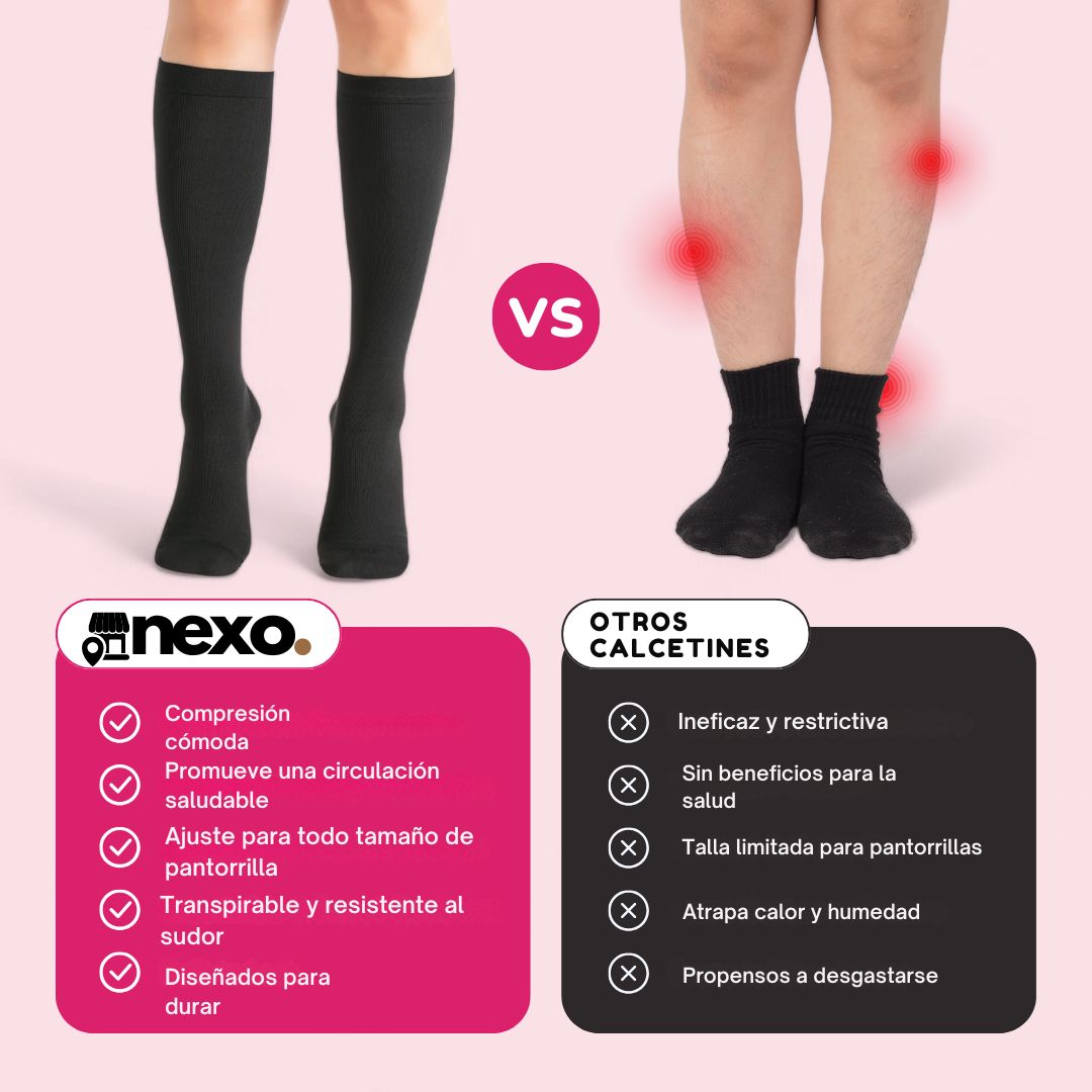 Advanced Wide Compression Socks for Everyday Use and Comfort