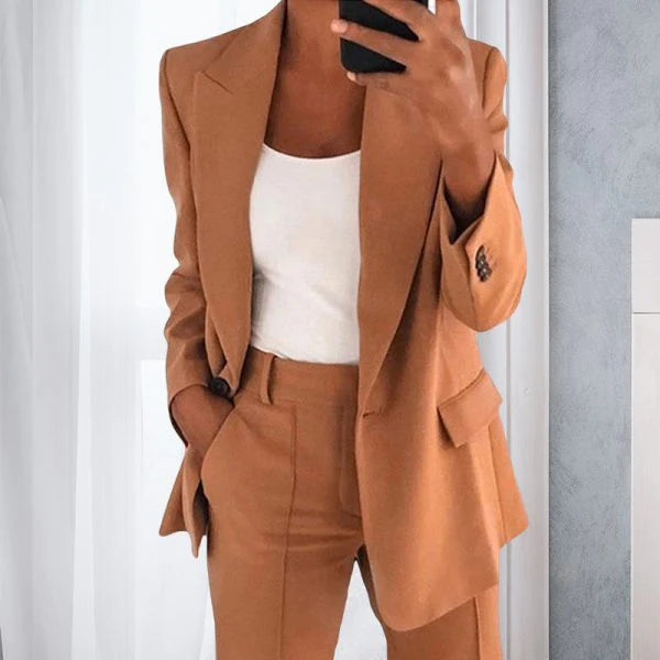 LEYLA™ - Chaqueta Lisa de Mujer