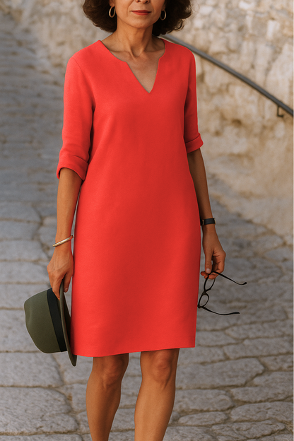 Ria™ | Elegante vestido con escote en V