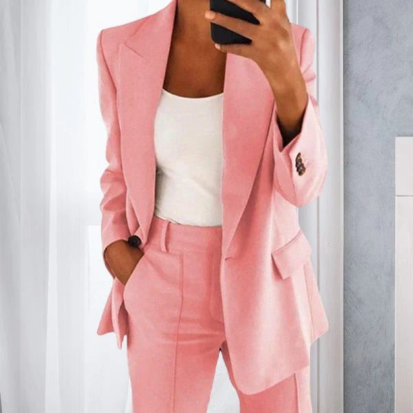 LEYLA™ - Chaqueta Lisa de Mujer