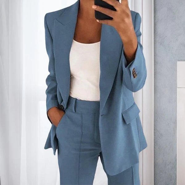 LEYLA™ - Chaqueta Lisa de Mujer