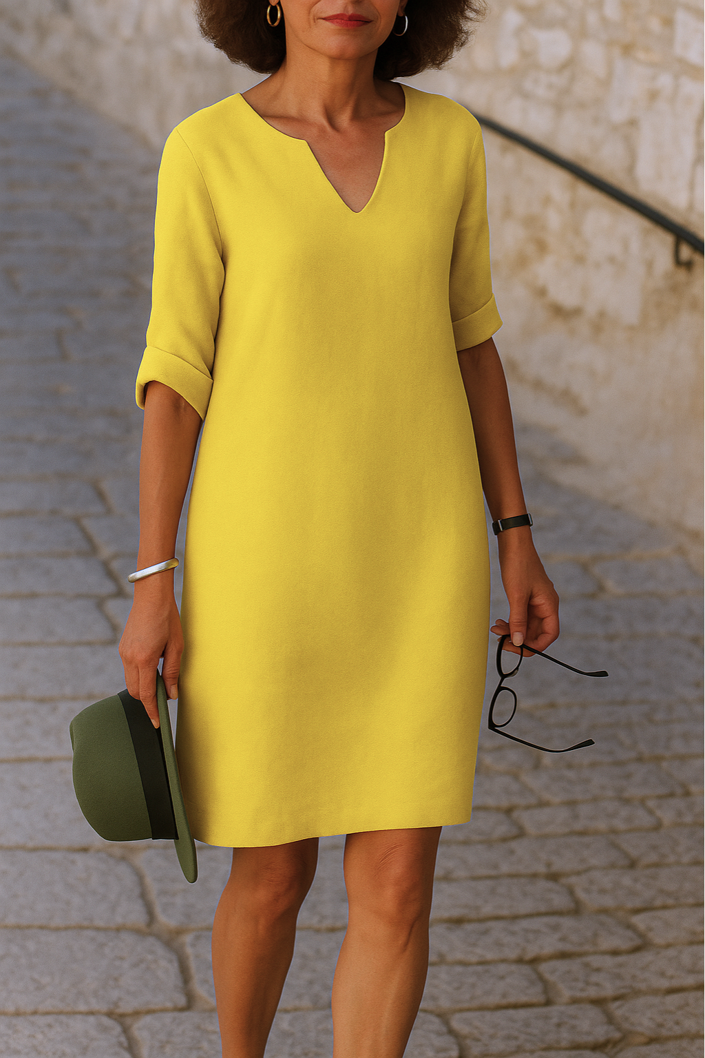 Ria™ | Elegante vestido con escote en V
