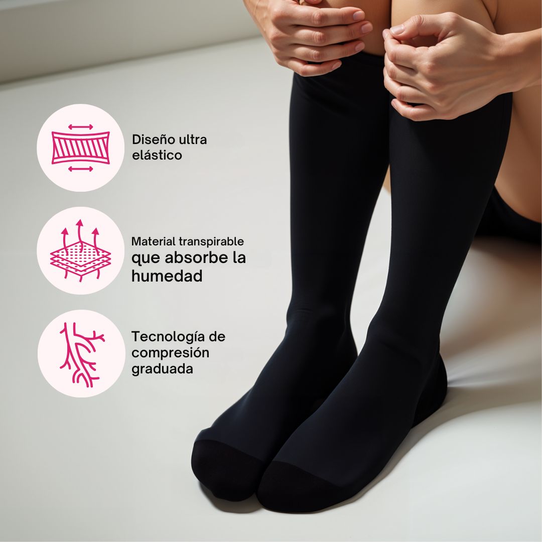 Advanced Wide Compression Socks for Everyday Use and Comfort