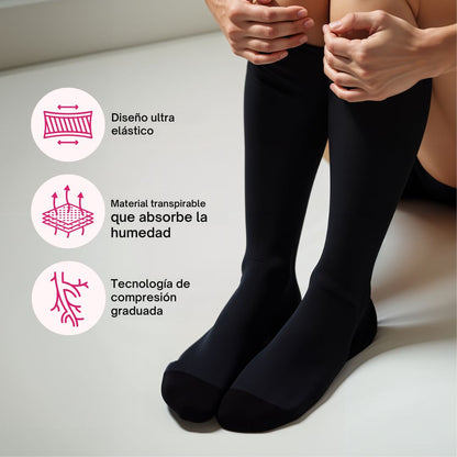 Advanced Wide Compression Socks for Everyday Use and Comfort