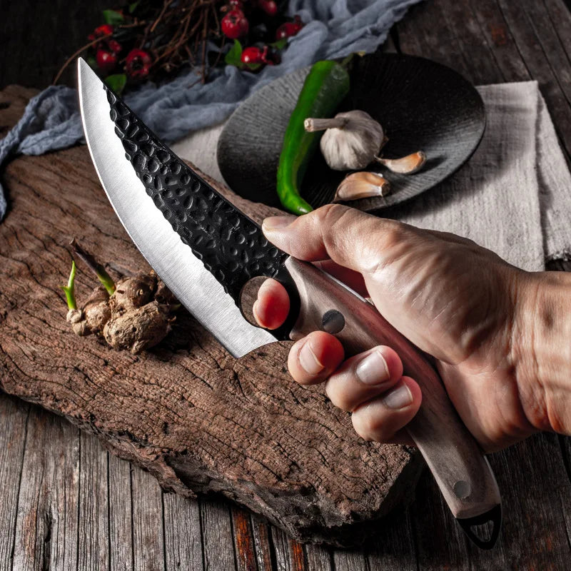 Cuchillo Titan Espartacus™ • 100% Forjado a Mano (+REGALO GRATIS)