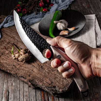 Cuchillo Titan Espartacus™ • 100% Forjado a Mano (+REGALO GRATIS)