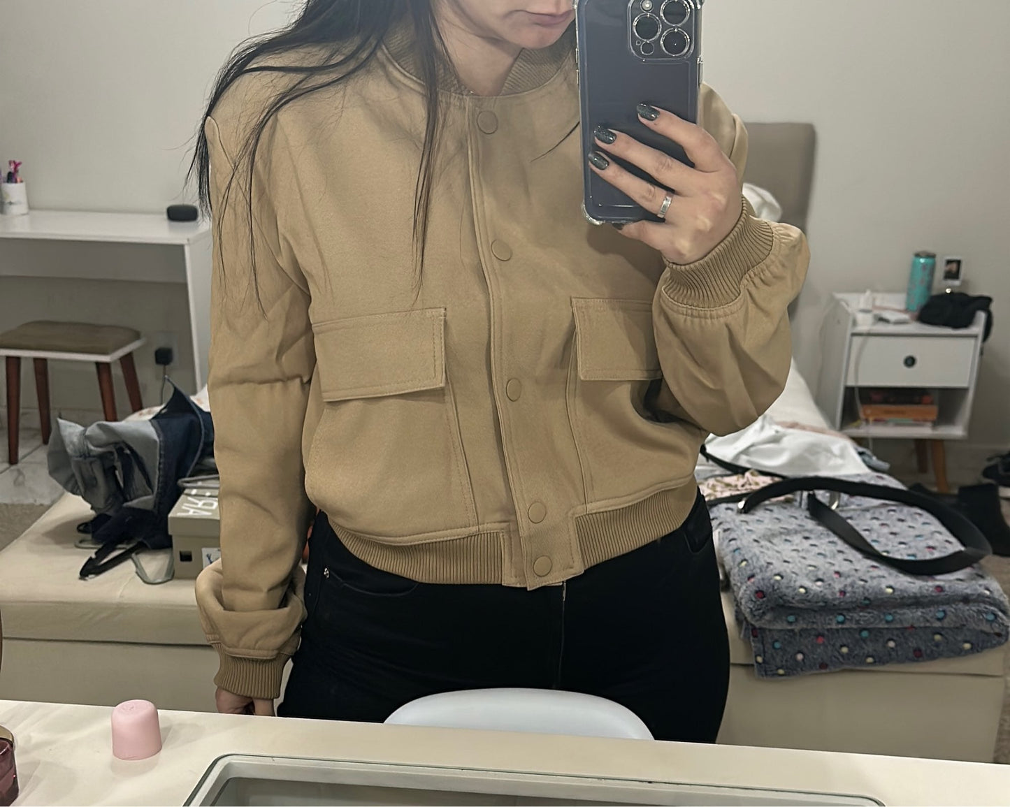 Chaqueta Tiana™ Estilo Bomber y Clásica