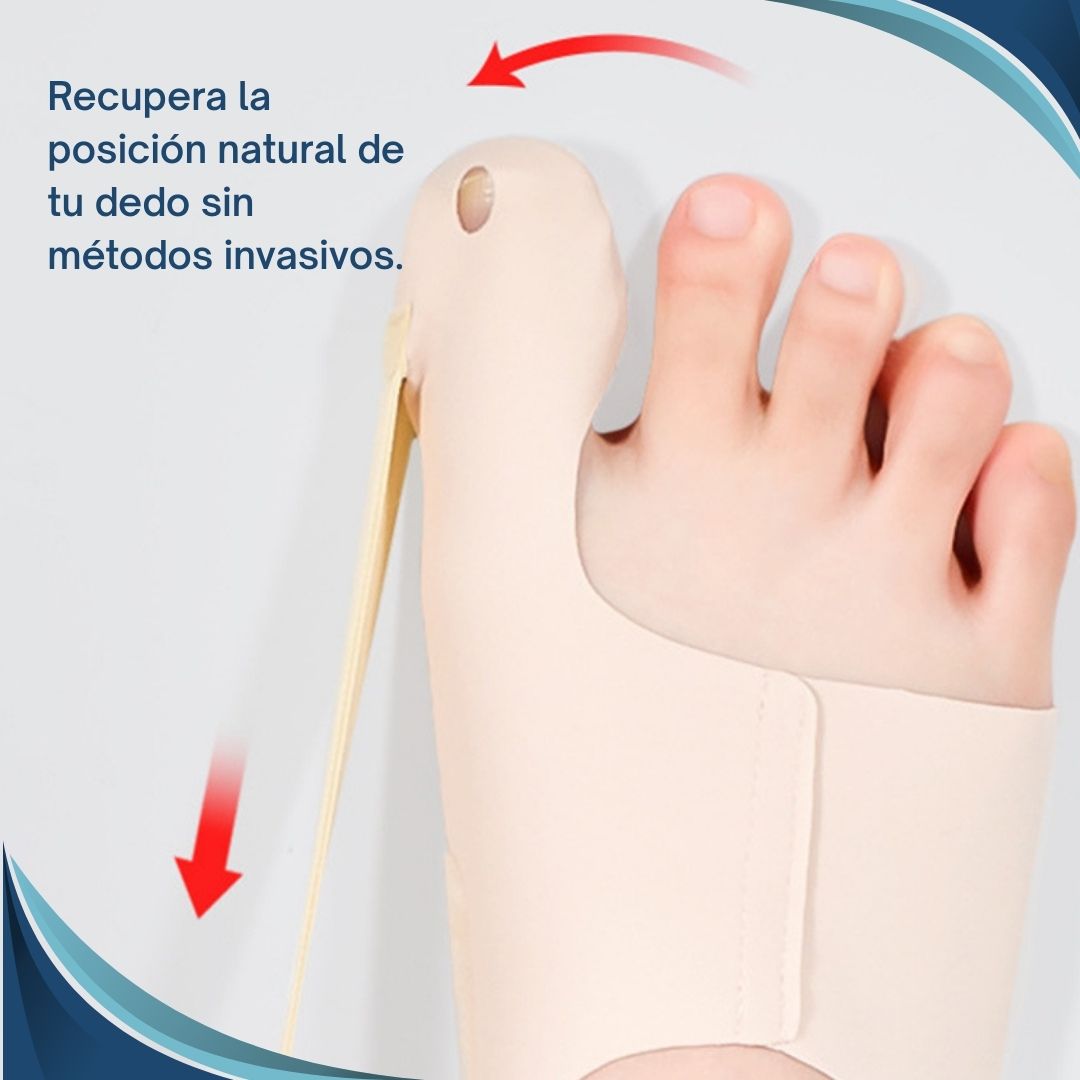 Corrector ortopédico ajustable para juanetes