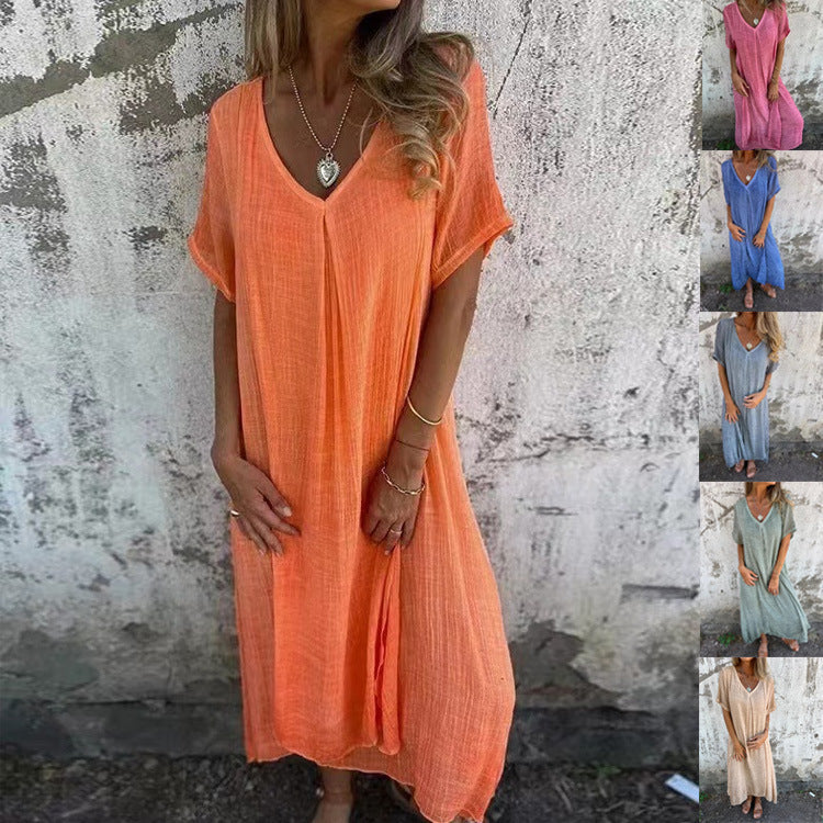 Naia™ – Vestido de cuello en V