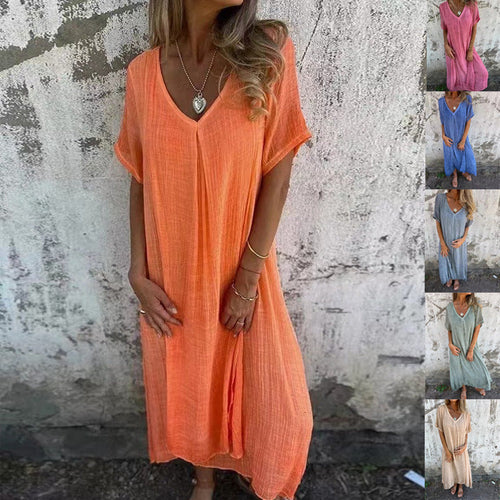 Naia™ – Vestido de cuello en V