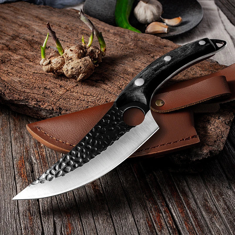 Cuchillo Titan Espartacus™ • 100% Forjado a Mano (+REGALO GRATIS)