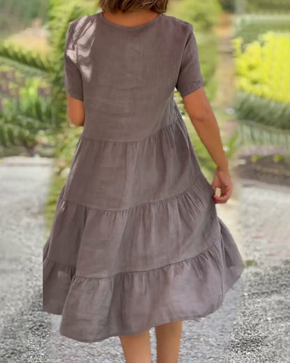 Nathalie™ | Vestido ligero con escote en pico