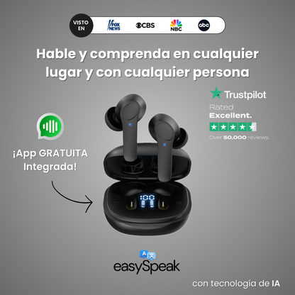 EasySpeak™ - Auriculares Traductores TODO-en-1